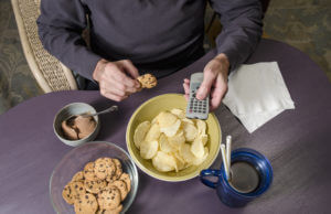 Man who needs to curb comfort eating in recovery