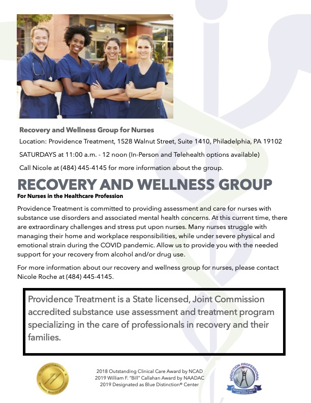 nurse support group in Philadelphia